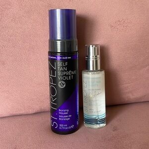NEW St Tropez self tan supreme violet and self tan purity face mist unopened